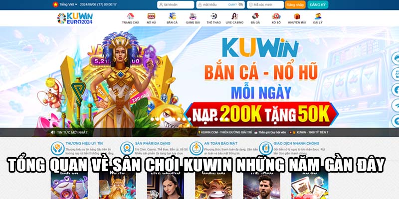 Về nhà cái Kuwin